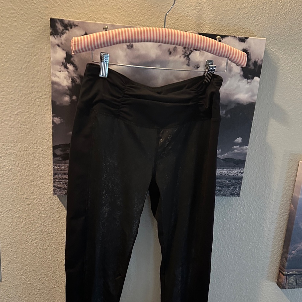 Cynthia Rowley Black Leggings